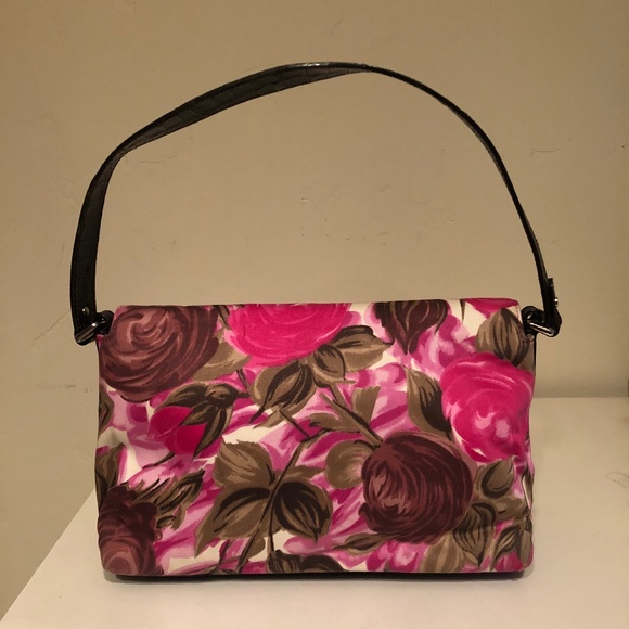 Kate Spade Rose Patterned Shoulder Bag - Picture 2 of 7